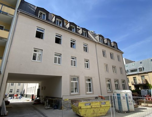 Neubau eines Wohn- und Bürogebäudes mit 2-geschossiger Tiefgarage