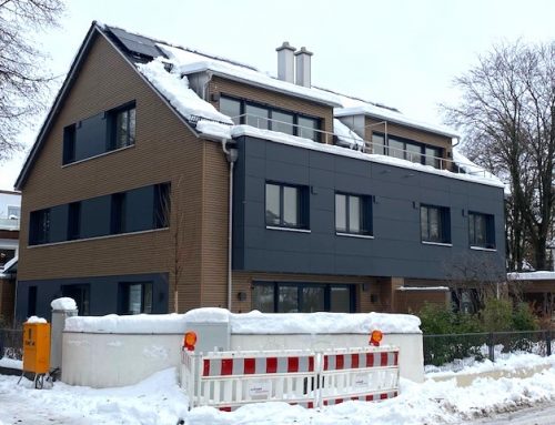 Neubau eines Mehrfamilienhauses (4 WE) mit Duplex- und Einzelgarage